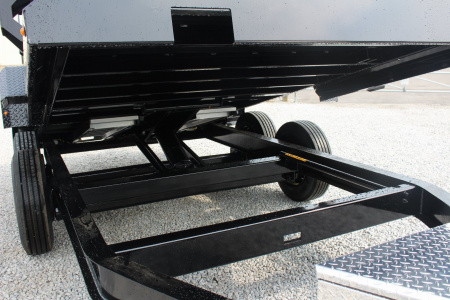 New 2026 Moritz 6' 10" x 14' Heavy Commercial DLH Series Dump Trailer - 16000# GVW