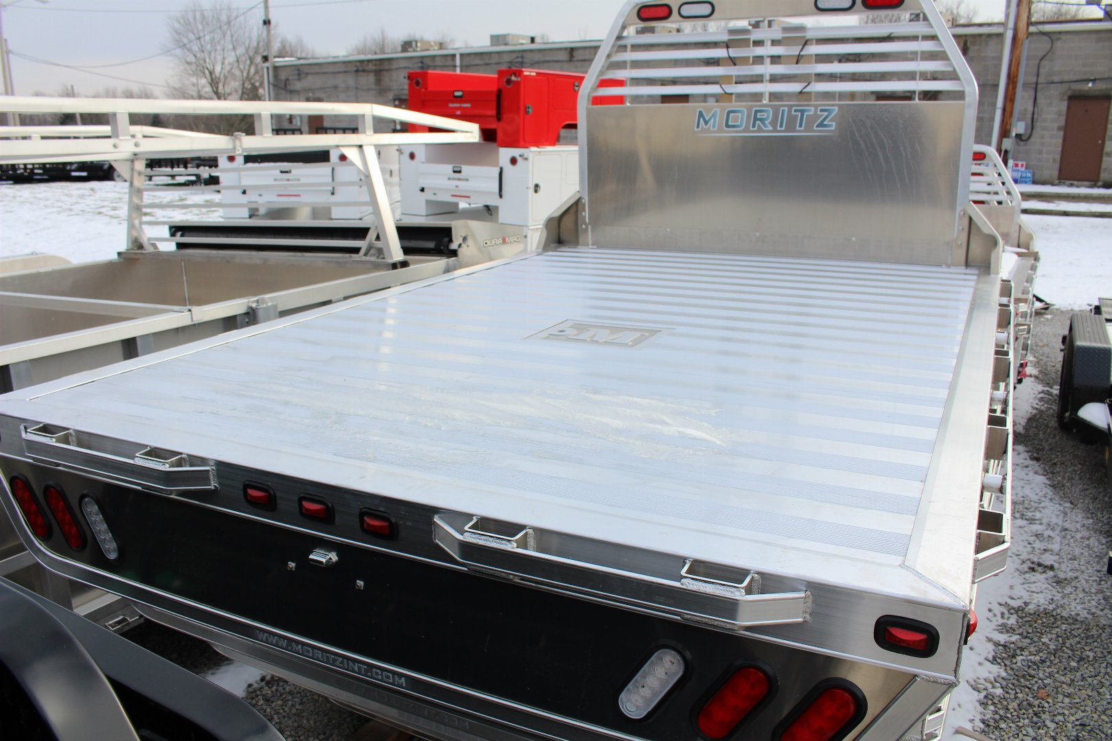 New 2026 Moritz TBA8-11.4 - Aluminum Truck Bed- DRW - 84" C/A - 52" Tall Cab Guard