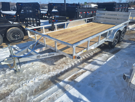 New 2026 Load Trail 83x16 Tandem Axle Aluminum Landscape Trailer