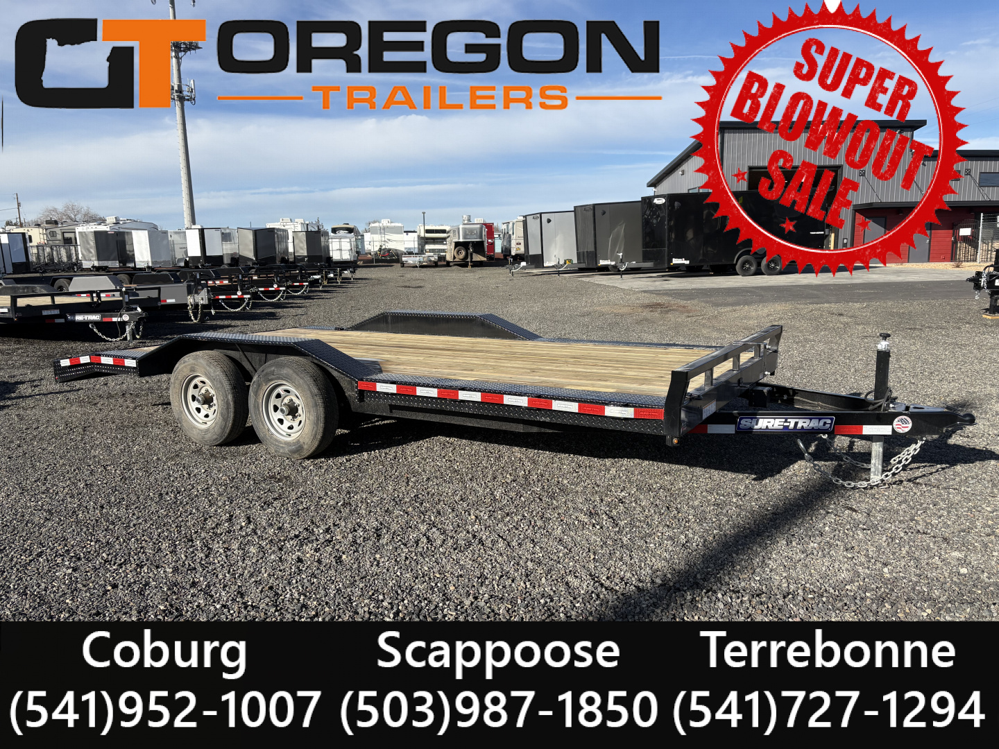 New 8.5X22 TA 10K Sure-Trac Car Hauler