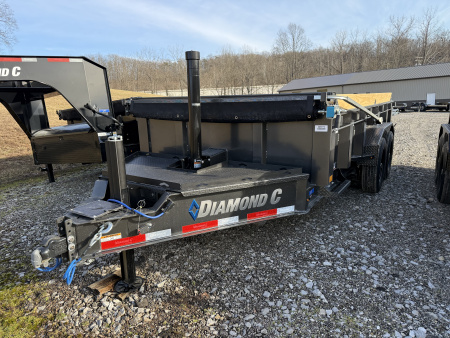 New 2026 Diamond C Trailers LPT 207 14X82 Dump Trailer
