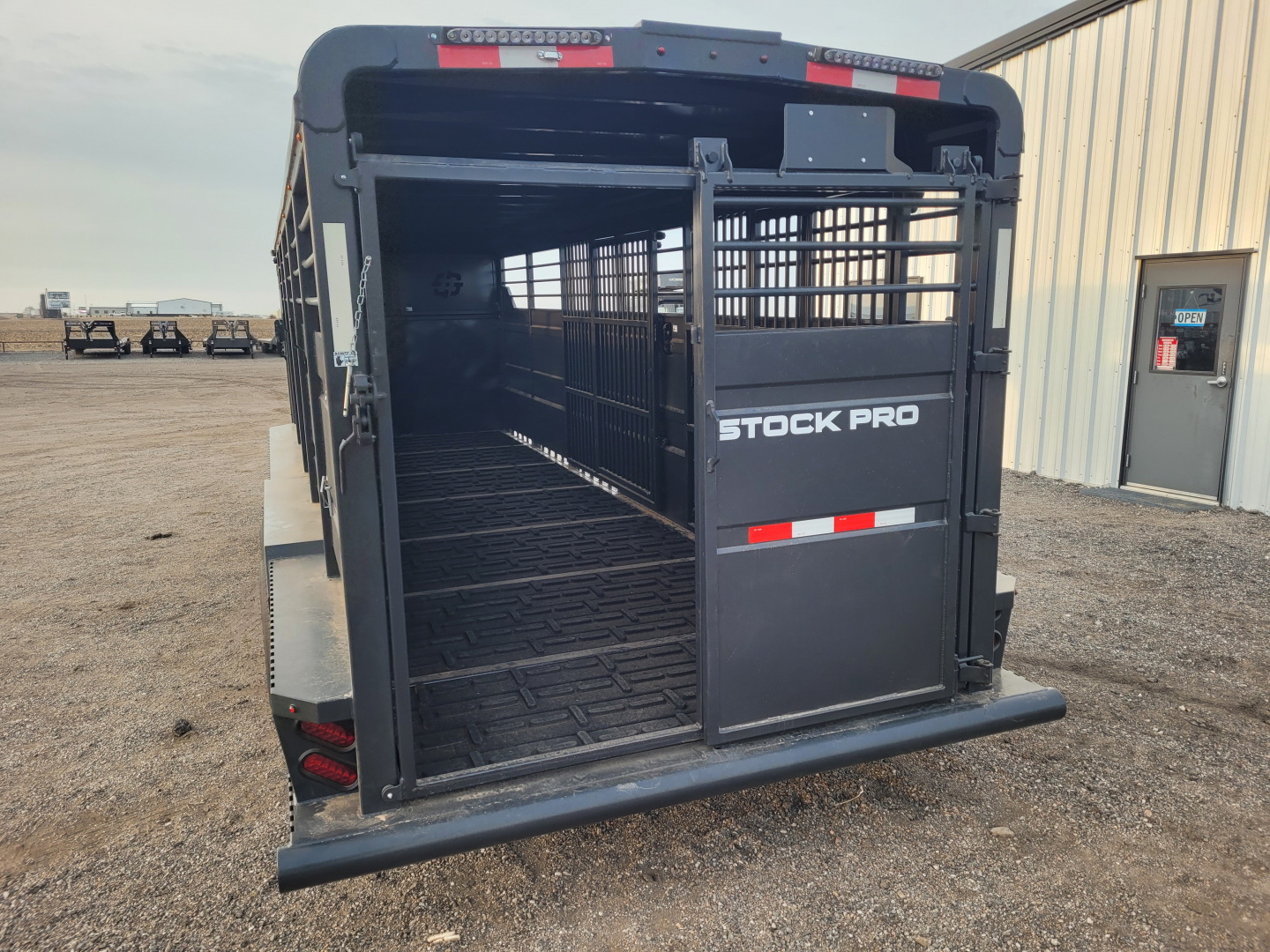 New 2026 Buckshot 6'8"x24' Gooseneck Stock Trailer