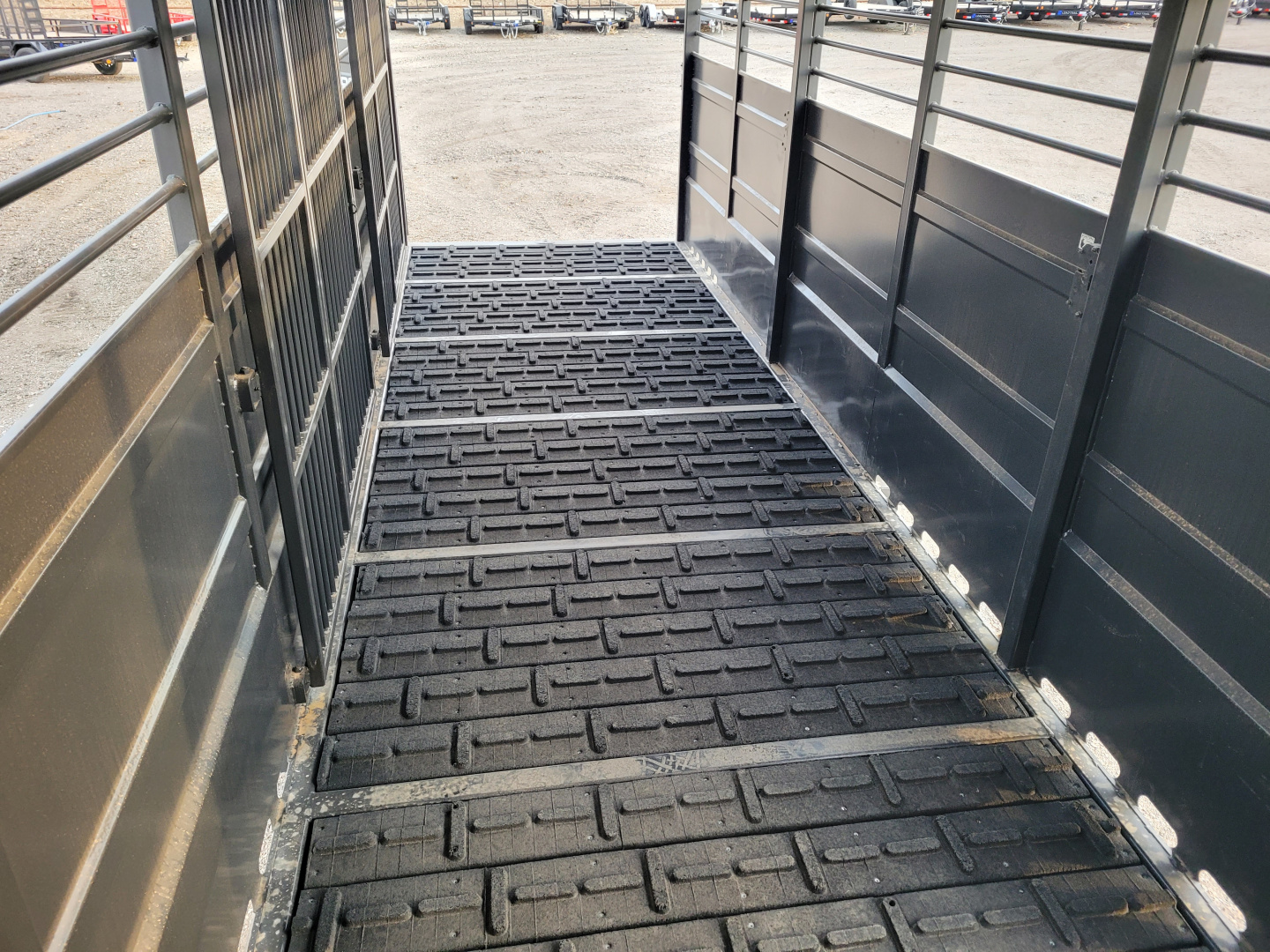 New 2026 Buckshot 6'8"x24' Gooseneck Stock Trailer