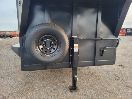 New 2026 Buckshot 6'8"x24' Gooseneck Stock Trailer