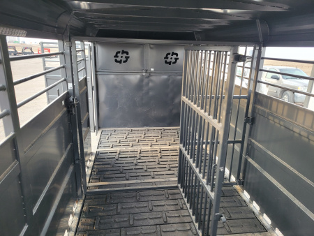 New 2026 Buckshot 6'8"x24' Gooseneck Stock Trailer