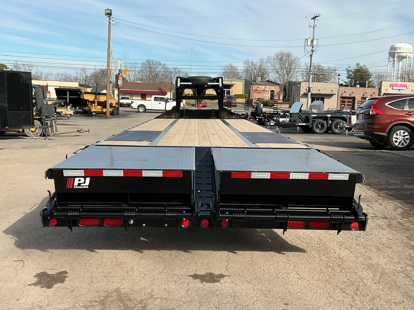 New 2026 PJ Trailers 102" x 32' Low-Pro Flatdeck With Duals (LD) 25K Flatbed Trailer
