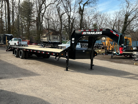 New 2026 PJ Trailers 102  x 32' Low-Pro Flatdeck With Duals (LD) 25K Flatbed Trailer