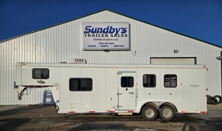Used 2011 Bison Trailers NRS Coach 3 Horse Trailer
