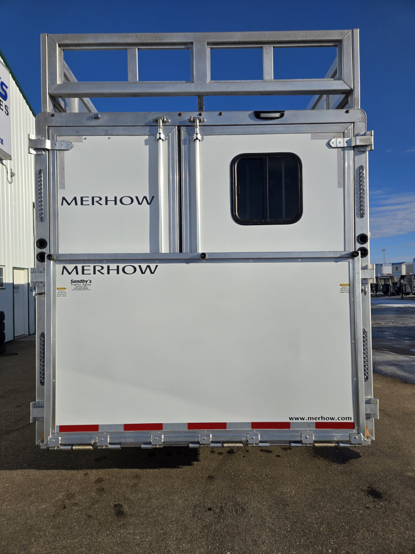 New 2026 Merhow Stampede 4 Horse LQ Trailer