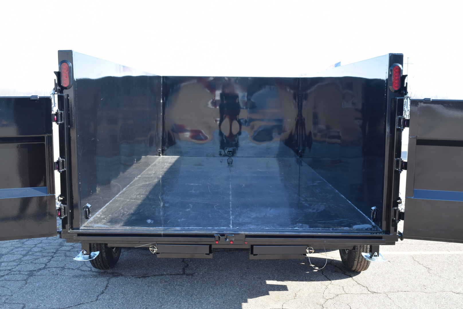 New GRIFFIN 7x14 14K DUMP TRAILER w/ 48" SIDES AND TELESCOPING CYLINDER
