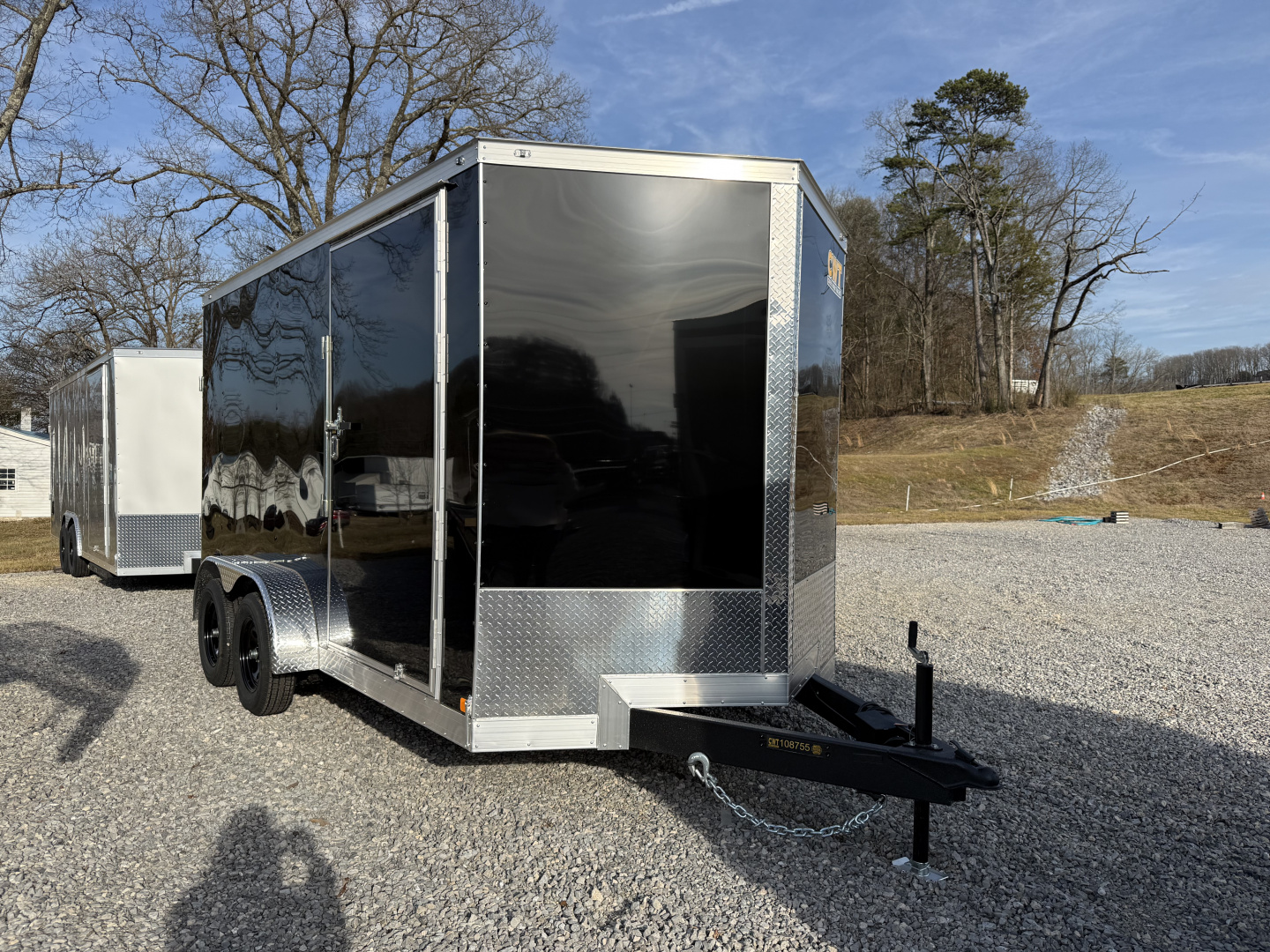 New 2026 Covered Wagon Trailers 7X14 TA 7' BAR LCK POLY Cargo / Enclosed Trailer