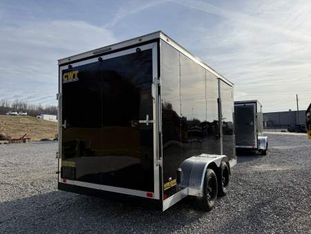 New 2026 Covered Wagon Trailers 7X14 TA 7' BAR LCK POLY Cargo / Enclosed Trailer