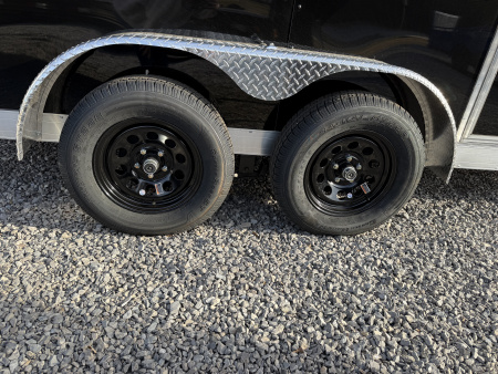 New 2026 Covered Wagon Trailers 7X14 TA 7' BAR LCK POLY Cargo / Enclosed Trailer