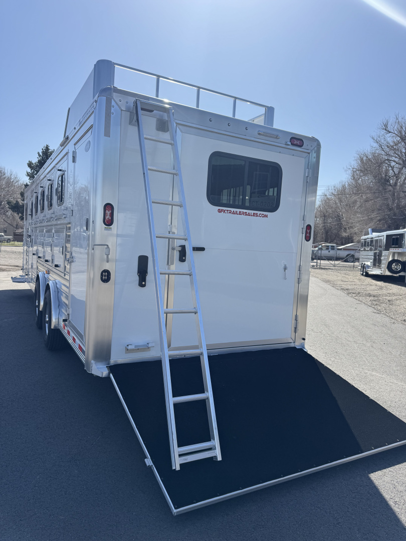 New 2027 Cimarron 5 Horse Trainer Trailer