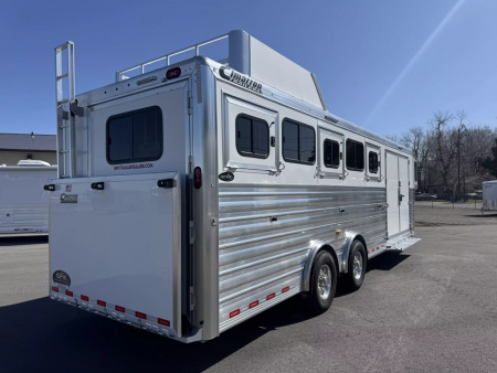 New 2027 Cimarron 5 Horse Trainer Trailer