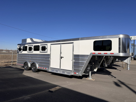 New 2027 Cimarron 5 Horse Trainer Trailer