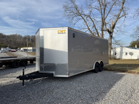 New 2026 Covered Wagon Trailers 8X20 TA2 6'' ADD HEIGHT Cargo / Enclosed Trailer