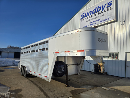 Used 2006 Exiss 20ft Stock Trailer