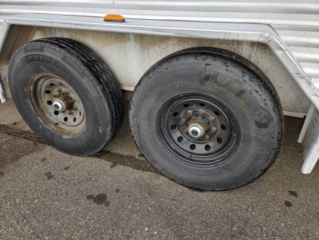 Used 2006 Exiss 20ft Stock Trailer