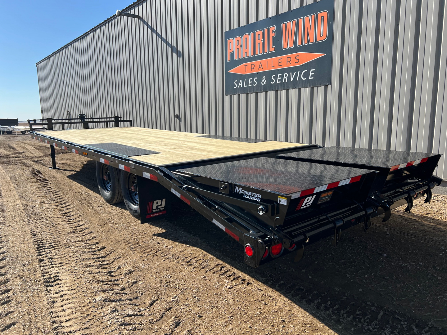New 2026 PJ Trailers 24 Deckover F8 8K Axles Equipment Trailer