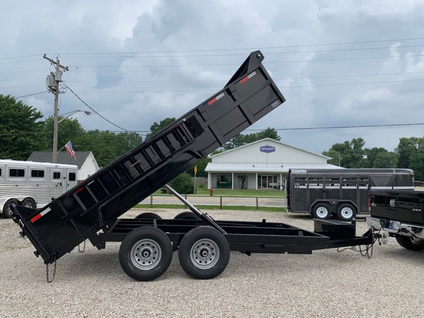 New 2026 Griffin Trailers GT-714 Dump Trailer
