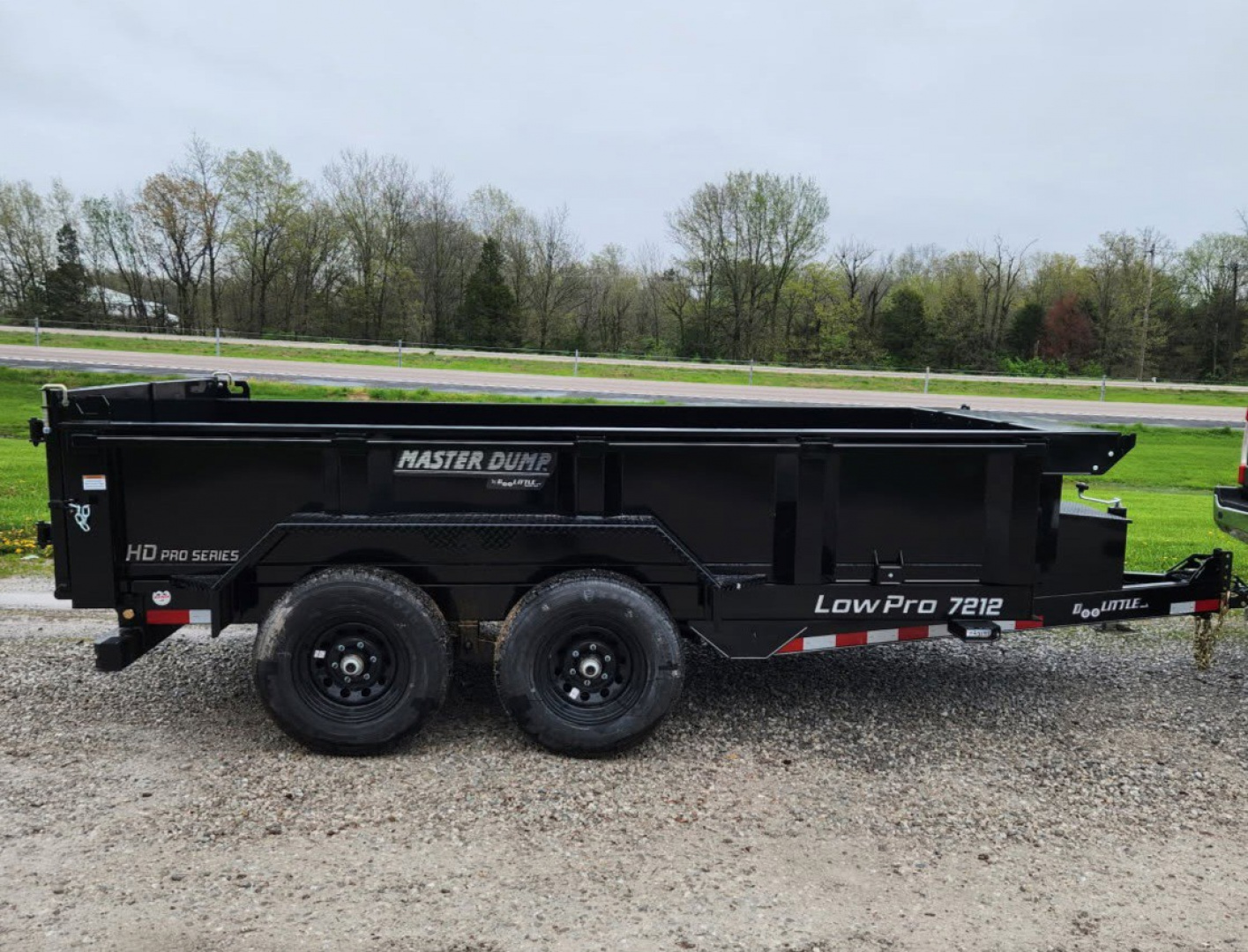 New 2025 Doolittle Trailer MFG 72x12 Dump Trailer