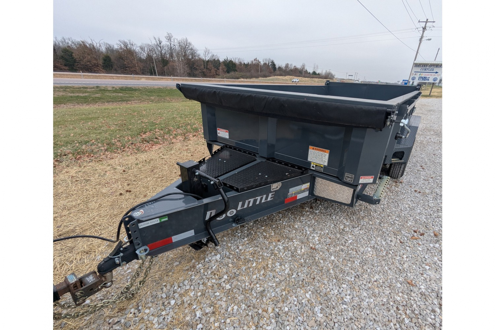 New 2025 Doolittle Trailer MFG 82x14 Dump Trailer