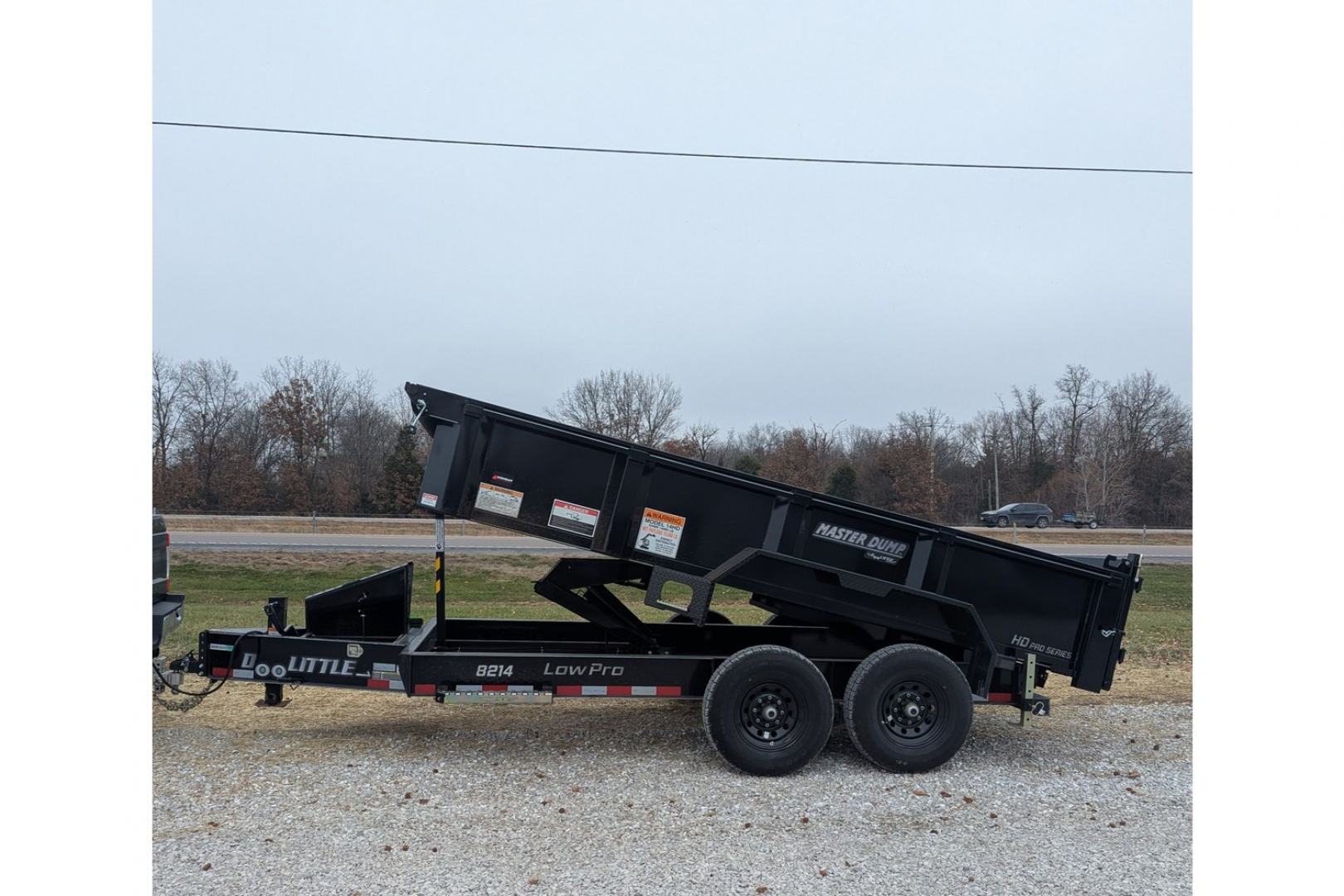 New 2025 Doolittle Trailer MFG 82x14 Dump Trailer