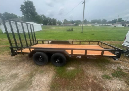 New 2026 Doolittle Trailer MFG 77x16 Utility Trailer