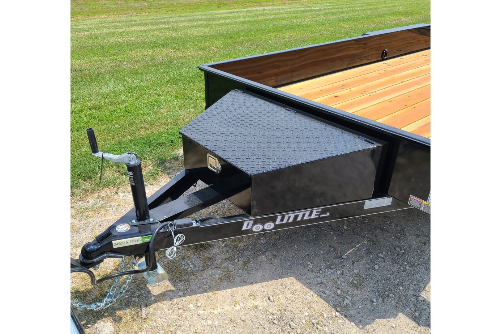 New 2026 Doolittle Trailer MFG 77x16 Utility Trailer