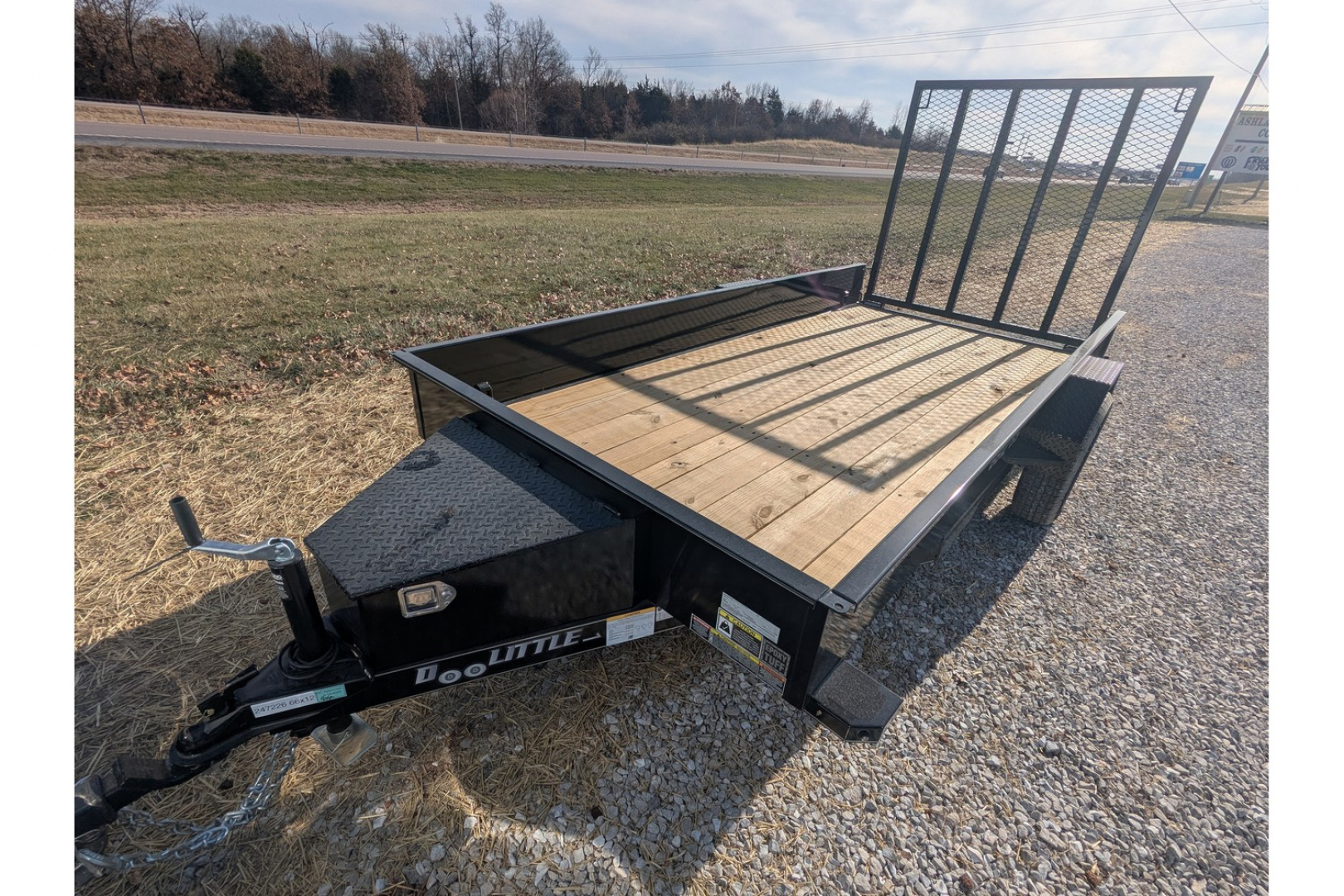 New 2026 Doolittle Trailer MFG 66x12 Utility Trailer