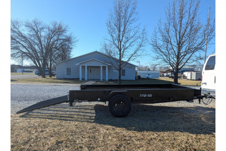 New 2026 Doolittle Trailer MFG 77x12 Utility Trailer