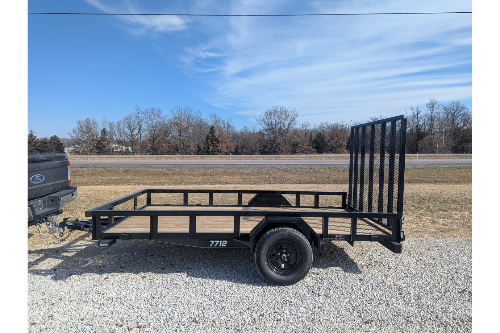 New 2026 Doolittle Trailer MFG 77x12 Utility Trailer