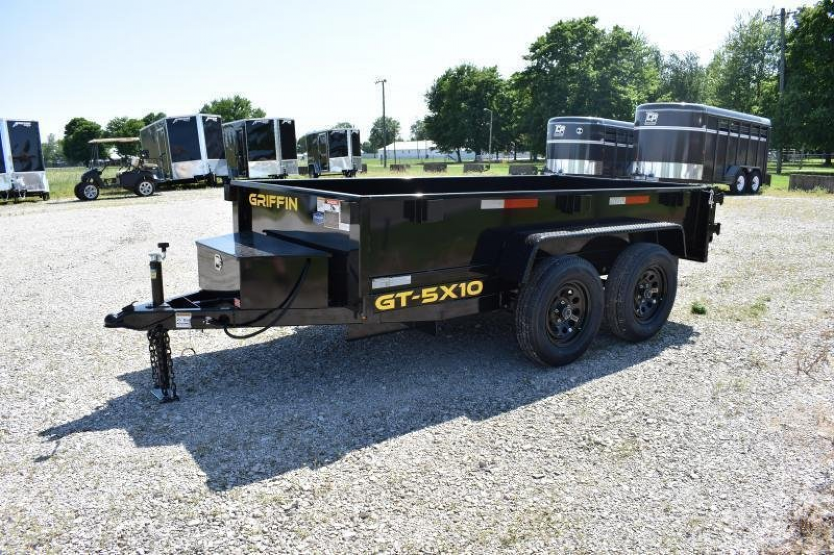 New 2026 Griffin Trailers GT-5X10TA Dump Trailer