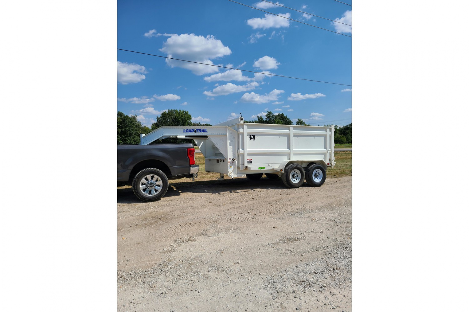 Used 2021 Load Trail 83x12 Dump Trailer