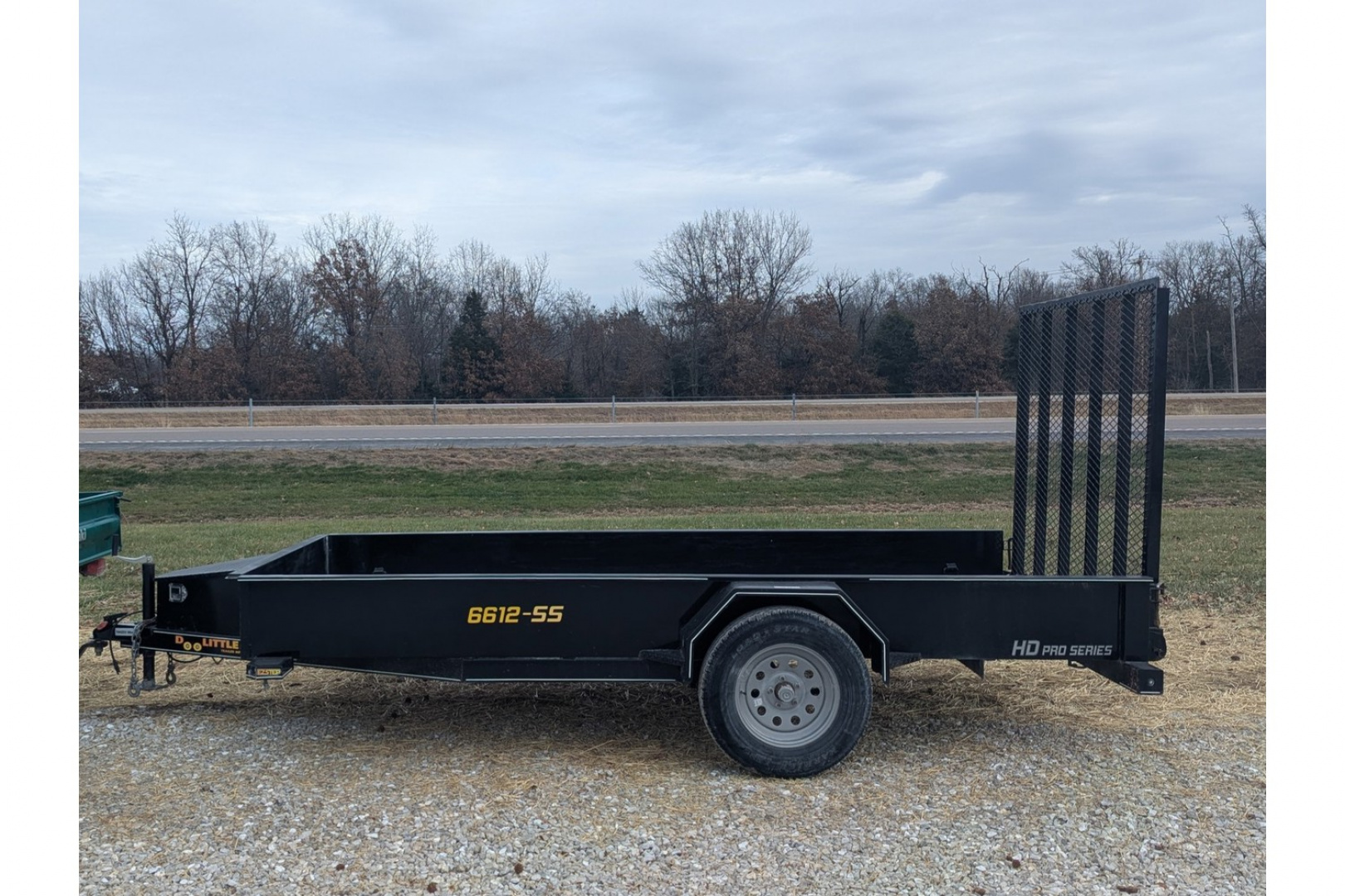 Used 2022 Doolittle Trailer MFG 66x12 Utility Trailer