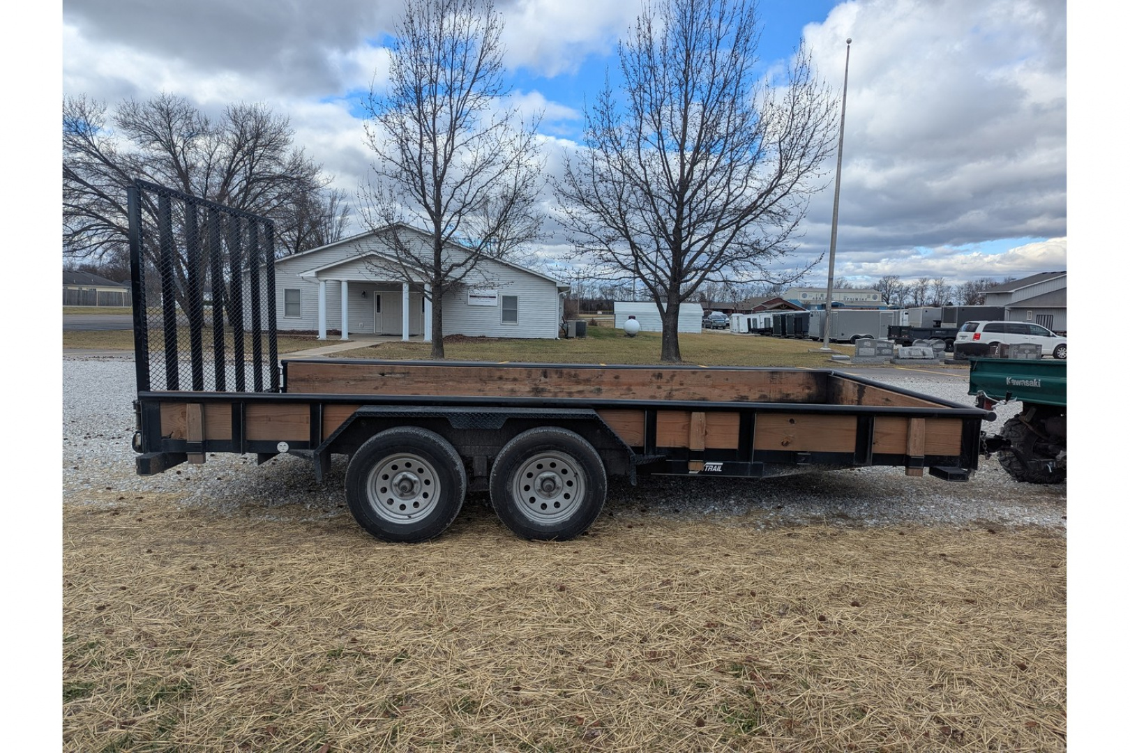 Used 2022 Foxtrail 84x16 Utility Trailer