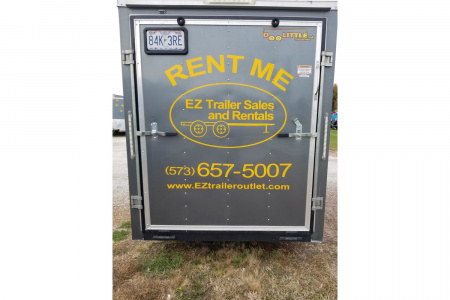 Used 2019 Doolittle Trailer MFG 6x12 Cargo / Enclosed Trailer