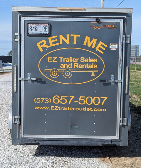 Used 2019 Doolittle Trailer MFG 6x12 Cargo / Enclosed Trailer