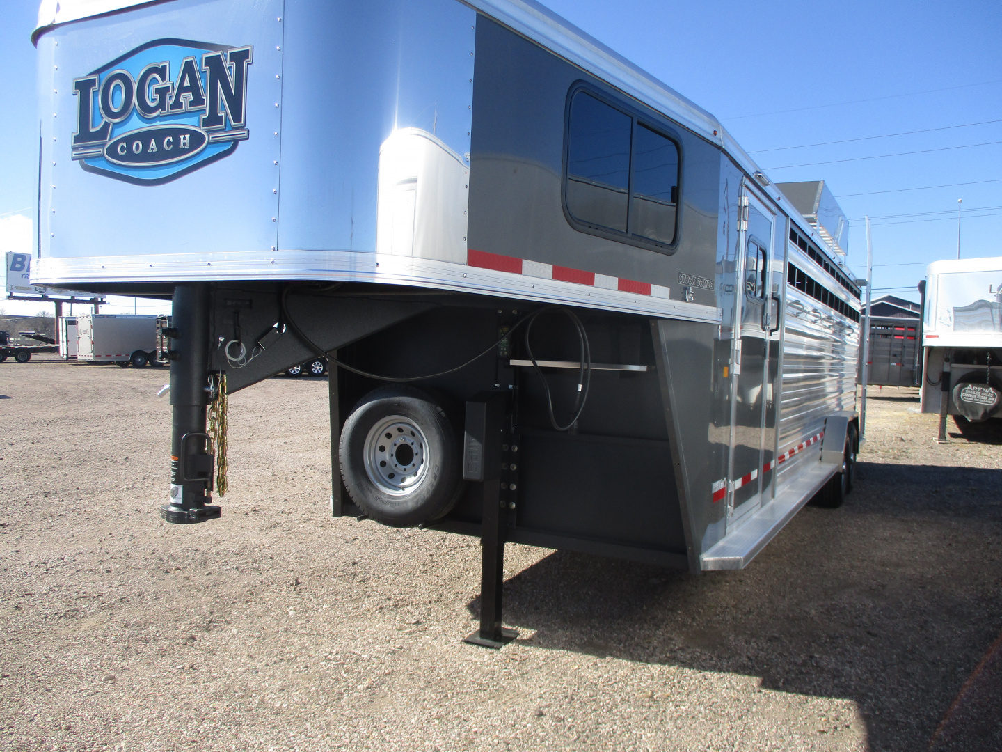 New 2026 Logan Coach Stock Combo Stock / Stock Combo Trailer 7'3 X 26