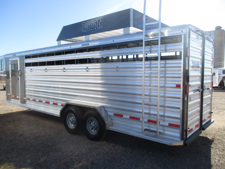 New 2026 Logan Coach Stock Combo Stock / Stock Combo Trailer 7'3 X 26