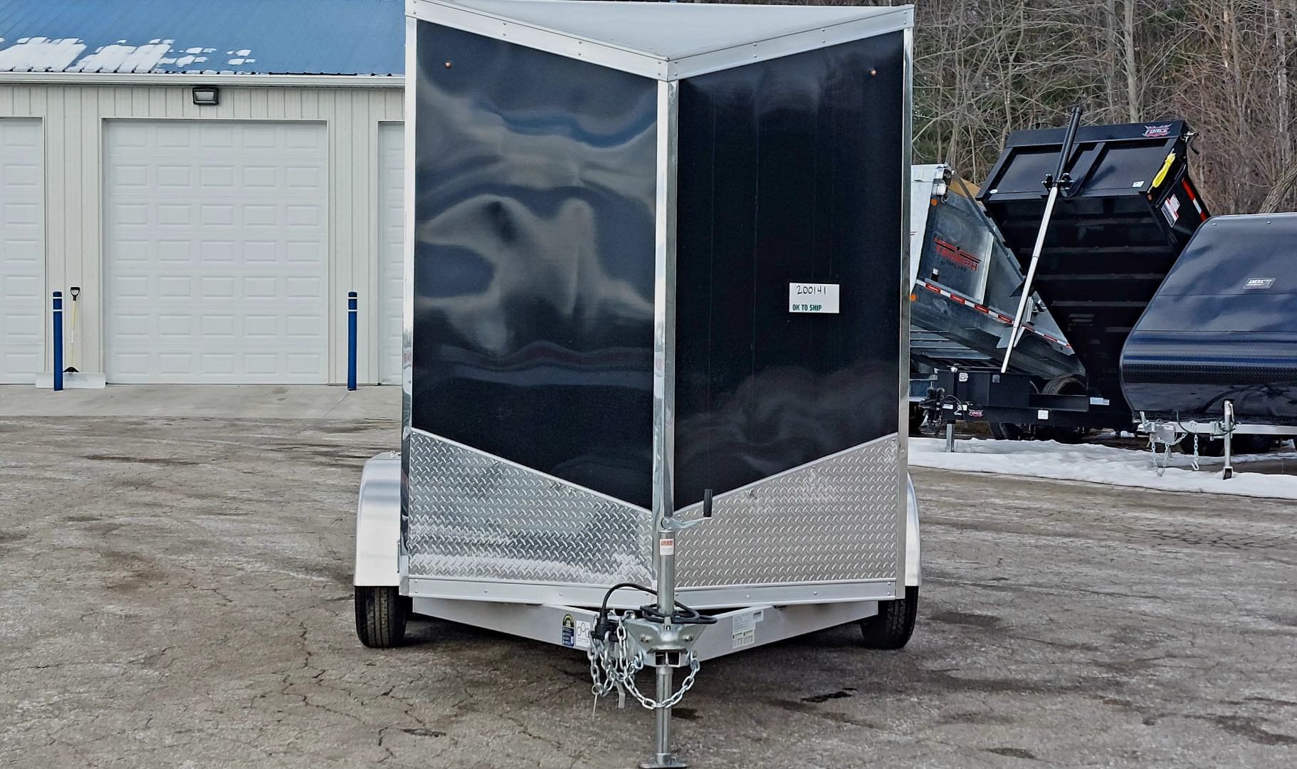 New 6 X 12 TANDEM AXLE ALL ALUMINUM CARGO ENCLOSED 3500# AXLES AMERA-LITE BY FOREST RIVER