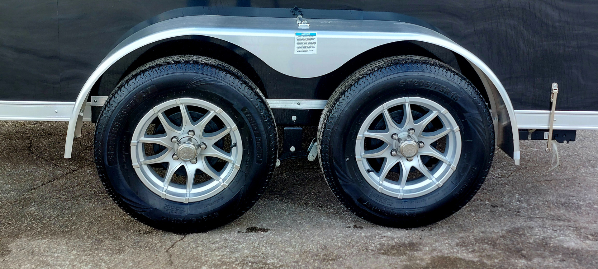 New 6 X 12 TANDEM AXLE ALL ALUMINUM CARGO ENCLOSED 3500# AXLES AMERA-LITE BY FOREST RIVER