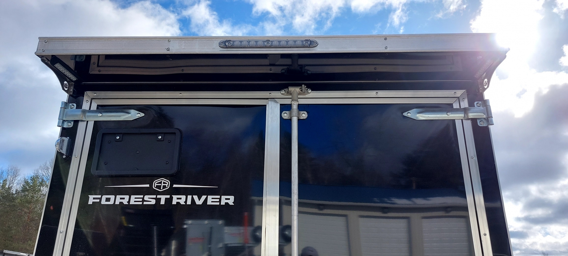 New 6 X 12 TANDEM AXLE ALL ALUMINUM CARGO ENCLOSED 3500# AXLES AMERA-LITE BY FOREST RIVER