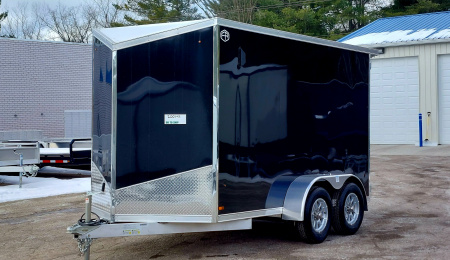 New 6 X 12 TANDEM AXLE ALL ALUMINUM CARGO ENCLOSED 3500# AXLES AMERA-LITE BY FOREST RIVER