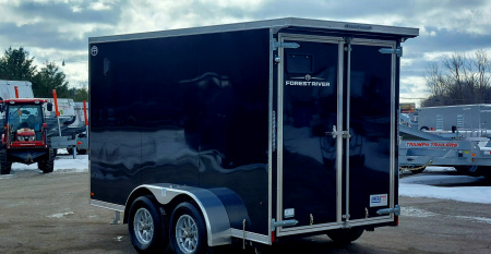 New 6 X 12 TANDEM AXLE ALL ALUMINUM CARGO ENCLOSED 3500# AXLES AMERA-LITE BY FOREST RIVER