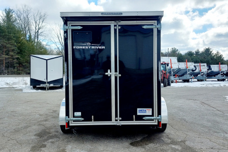 New 6 X 12 TANDEM AXLE ALL ALUMINUM CARGO ENCLOSED 3500# AXLES AMERA-LITE BY FOREST RIVER