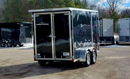 New 6 X 12 TANDEM AXLE ALL ALUMINUM CARGO ENCLOSED 3500# AXLES AMERA-LITE BY FOREST RIVER