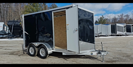 New 6 X 12 TANDEM AXLE ALL ALUMINUM CARGO ENCLOSED 3500# AXLES AMERA-LITE BY FOREST RIVER