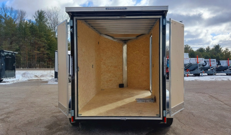 New 6 X 12 TANDEM AXLE ALL ALUMINUM CARGO ENCLOSED 3500# AXLES AMERA-LITE BY FOREST RIVER